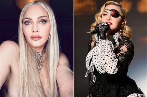 Madonna Poses Topless With Cryptic Message Amid Fallout Over Movie Biopic Mirror Online