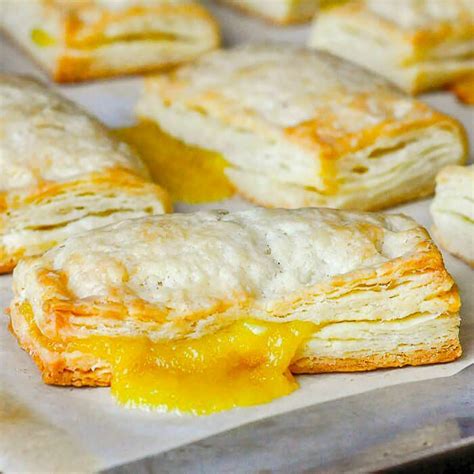Lemon Turnovers In Sour Cream Pastry Recipe In 2020 Sour Cream