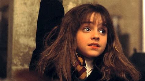 See Emma Watson Adorably Embrace Harry Potters Other Hermione Vanity