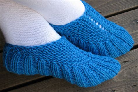 Easy Knitted Slippers Free Pattern