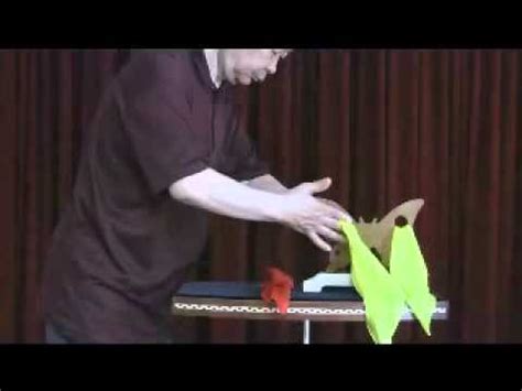 Butterfly Silk Magic Trick By Mikame Crafts YouTube