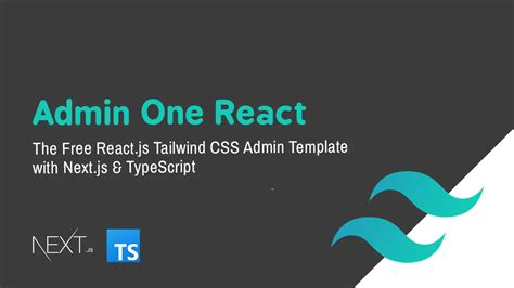 The Free Reactjs Tailwind Css Admin Template With Nextjs Typescript