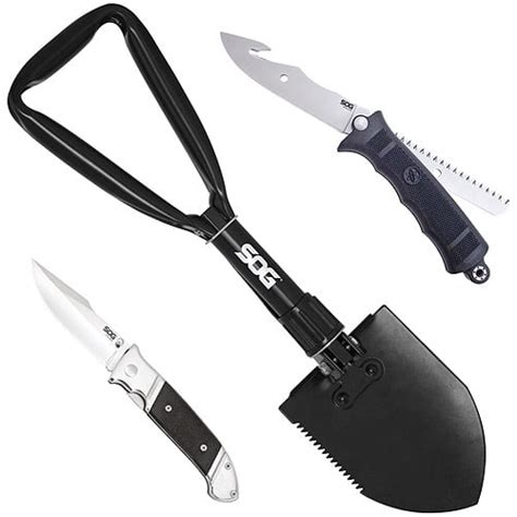 Sog Specialty Knives And Tools Ck 82 Outdoor Necessities Combo Set With