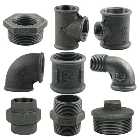 Black Casting Black Malleable Iron Pipe Fitting Buy Malleable Iron