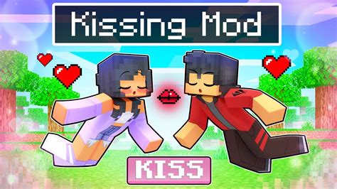 Using The Kissing Mod In Minecraft Youtube