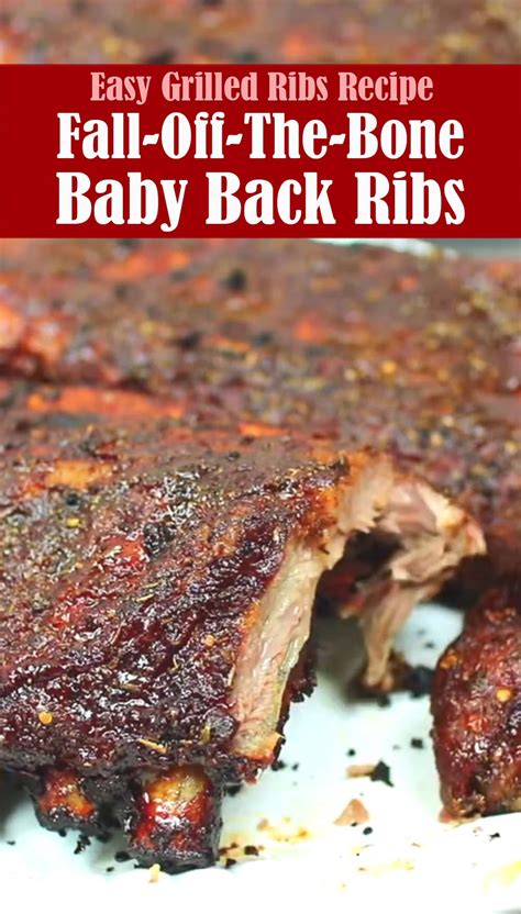 Easy Fall Off The Bone Baby Back Ribs With Video Lindsy S Kitchen