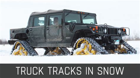 Mattracks Snow Truck Tracks