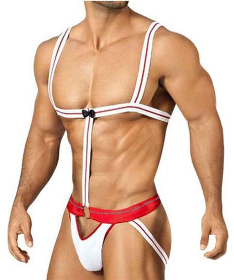 Men S Sexy Mankini Swimsuit Thong Swimwear Thong For Men Suspender Hot Sex Picture