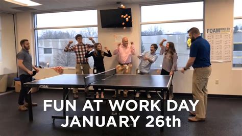 Fun At Work Day January 26 2018 Youtube