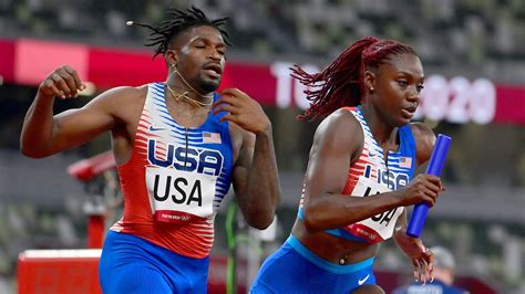 Team Usa Reinstated For The Olympic 4 X 400 Meter Mixed Relay