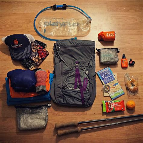 Lightweight Essential Day Hiking Gear Hiking Gear Hiking Trip