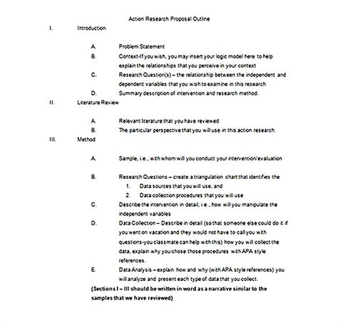 Research Paper Outline Template Sample Room