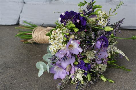 Purples In Painswick Erin And Steves Rustic Wedding