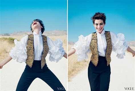 They were dating for 3 years. Anne Hathaway Covers US Vogue December 2012 | FREEYORK
