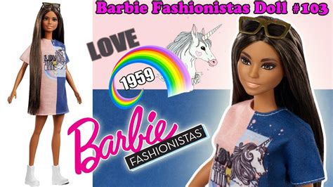 Barbie Fashionistas 103reviewОбзор и распаковка куклы Барби Youtube