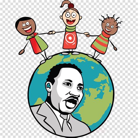 We're drawing a cartoon version of him to keep this lesson fun and easy for young artists! Martin Luther King Jr Day MLK Day King Day clipart - Cartoon, Cheek, Head, transparent clip art