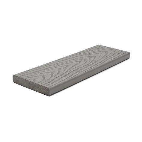 Trex 12 Ft Select Composite Capped Square Decking Pebble Grey