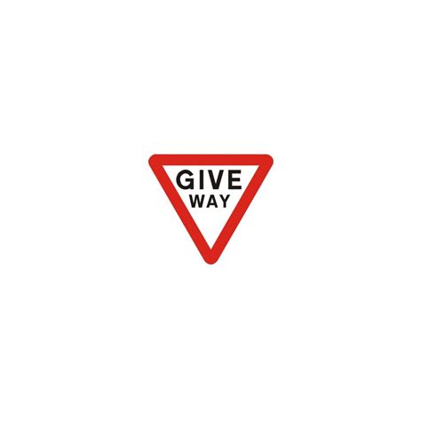 Give Way Signage