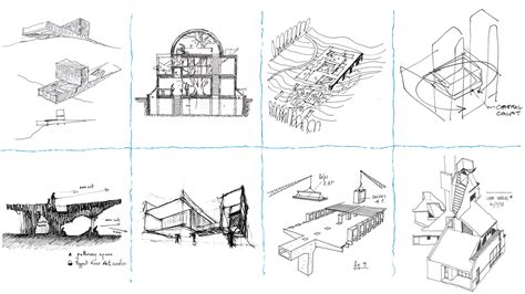 100 Architectural Sketches Archdaily