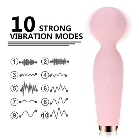 Usb 10 Speeds Magic Wand Massage Av Stick G Spot Vagina Massager Gentle Vibrators Cute Dildo