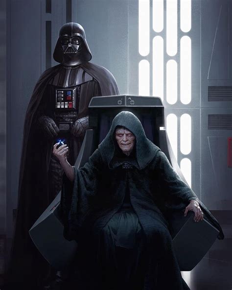 Darth Vader And The Emperor Star Wars Darren Tan