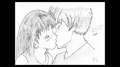 Anime drawings of couples ruang belajar siswa kelas 1. How To Draw People Kissing-Mark Crilley_Video Response - YouTube