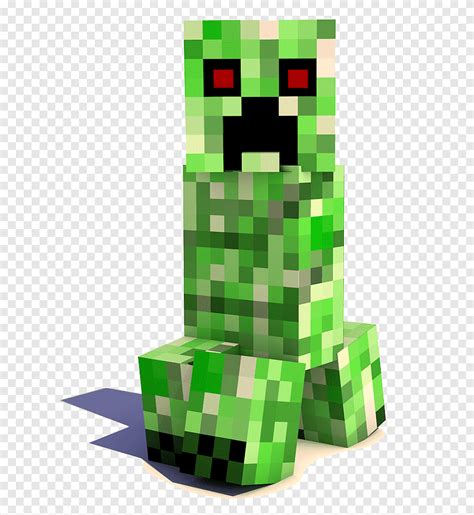 Minecraft Creeper Creeper Grass 3d Modeling Png Pngegg