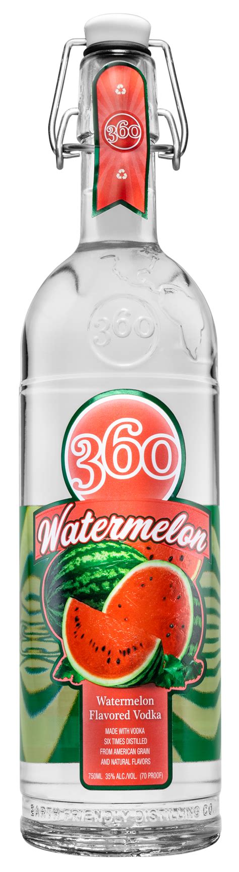 360 Watermelon Vodka Vodka Flavors 360 Eco Friendly Vodka