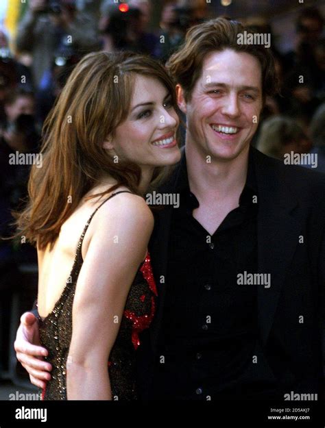 Liz Hurley And Hugh Grant Arrive For The Premiere Of High Resolution