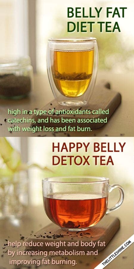 6 Teas For Weight Loss Best Teas To Burn Belly Fat Little Shine
