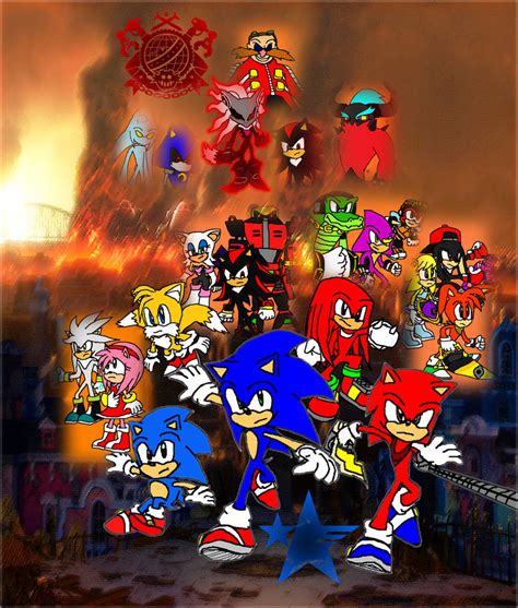 Sonic Forces Resistance Uprising Vs Eggman Empire By 9029561 On Deviantart