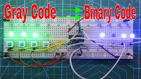 Gray Code To Binary Code Conversion With Practical Explanation Youtube