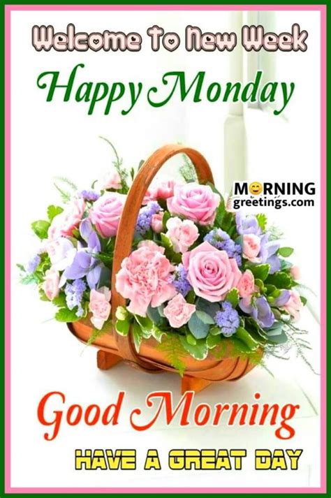 Good morning monday wishes messages. 40 Good Morning Happy Monday Images - Morning Greetings ...