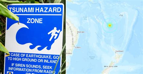 Tsunami Warning After Powerful 79 Earthquake Strikes Near New Zealand