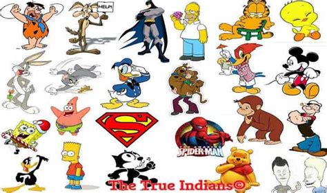 Popular Cartoon Characters