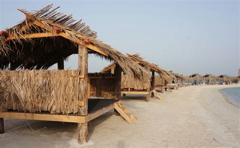 Al Dar Island Al Dar Bahrain Beach Resort Sitra Beachhuts Shades