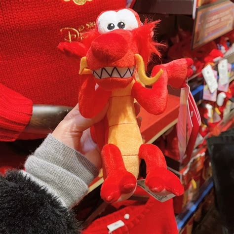 Disney Authentic Nwt Mulan Mushu Dragon Doll Shoulder Magnetic Pal Plush Toy Ebay