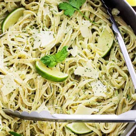 Creamy Basil Avocado Pasta Recipe Diethood