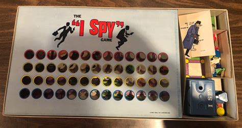 Vintage 1965 I Spy Board Game Ideal Toy Etsy