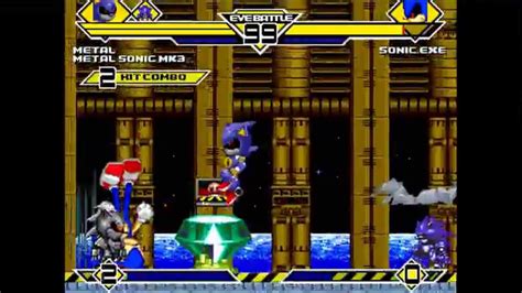 Mugen Metallix Mecha Sonicsilver Sonic And Master Mecha Sonic Vs Sonic