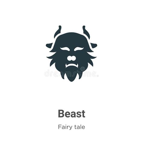 Beast Vector Icon On White Background Flat Vector Beast Icon Symbol