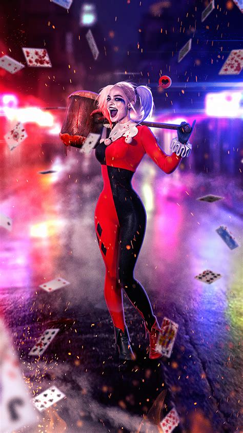 Harley Quinn Margot 4k Wallpaper