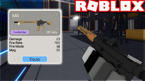 The M4 Is The Best Weapon In Energy Assault Roblox Youtube