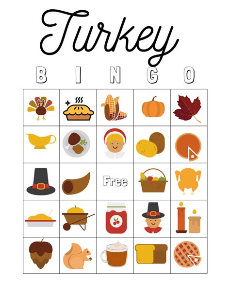 Free Thanksgiving Bingo For Kids Arinsolangeathome