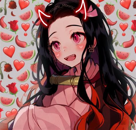 Red And Black Anime Girl Pfp