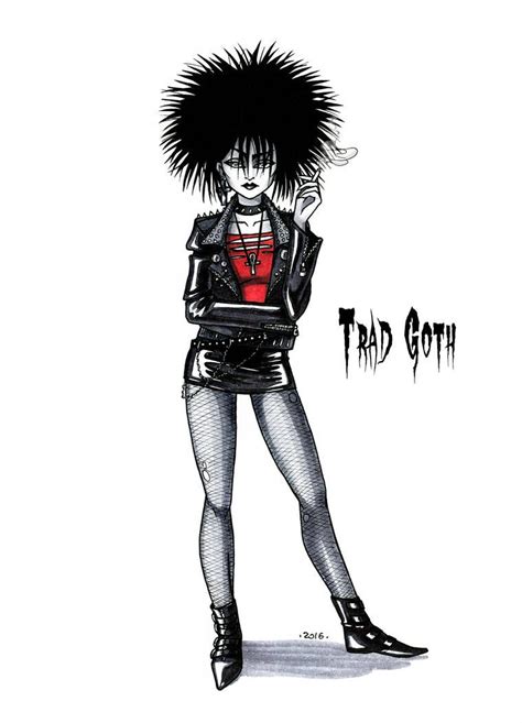 Goth Stereotype 1 Trad Goth By Hellgaprotiv Deathrock Fashion Goth Subculture Goth Outfits