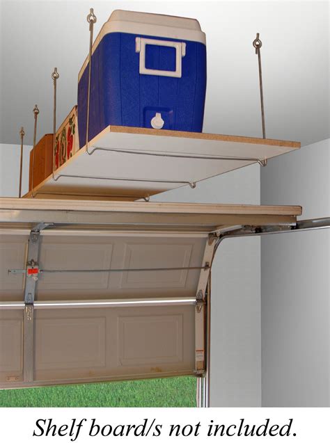 Quick Shelf Hangers Overhead Ceiling Mount Storage Unit Ceiling