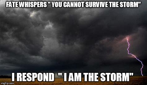I Am The Storm Imgflip