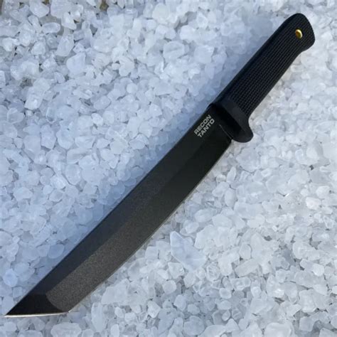 Cold Steel Combat Recon Knife Black Powder Coated Sk5 Carbon Steel