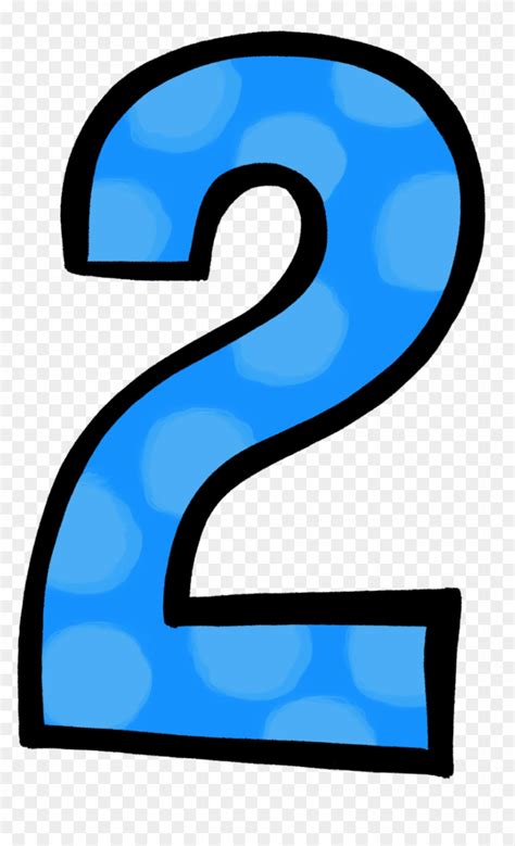 Number 2 Birthday Clipart